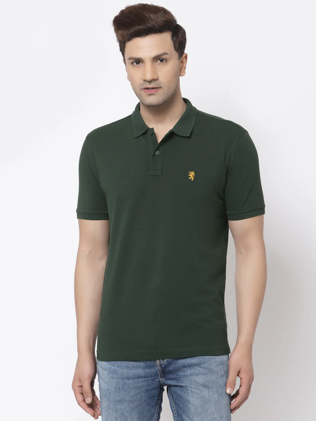 Casual Solid T-Shirt For Men
