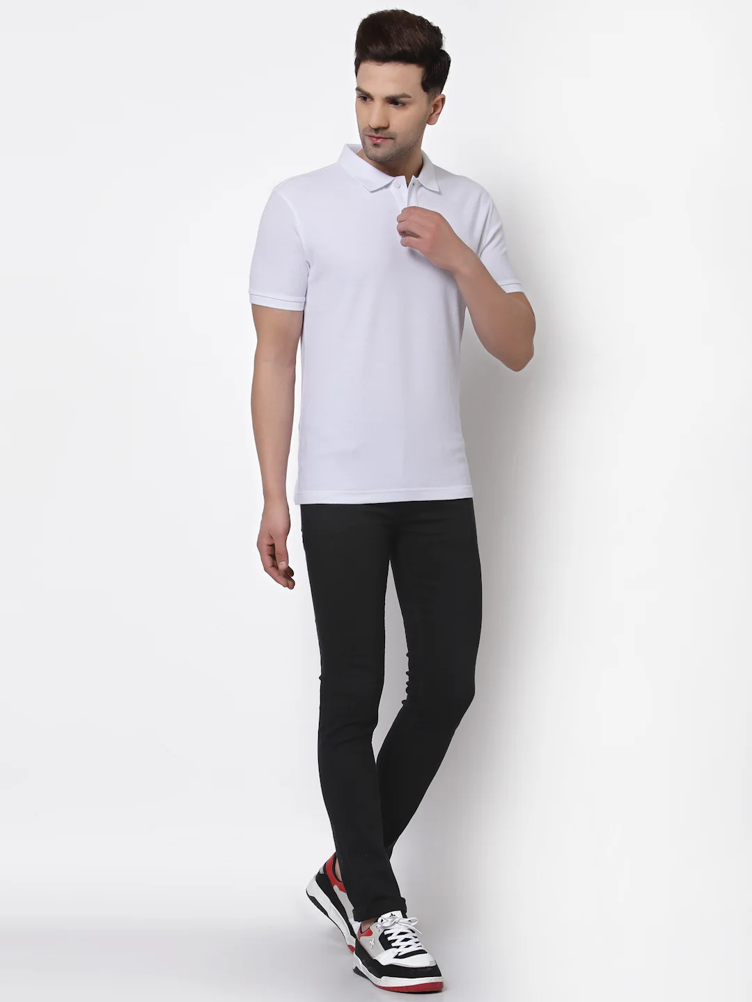 Casual Solid T-Shirt For Men - Image 5