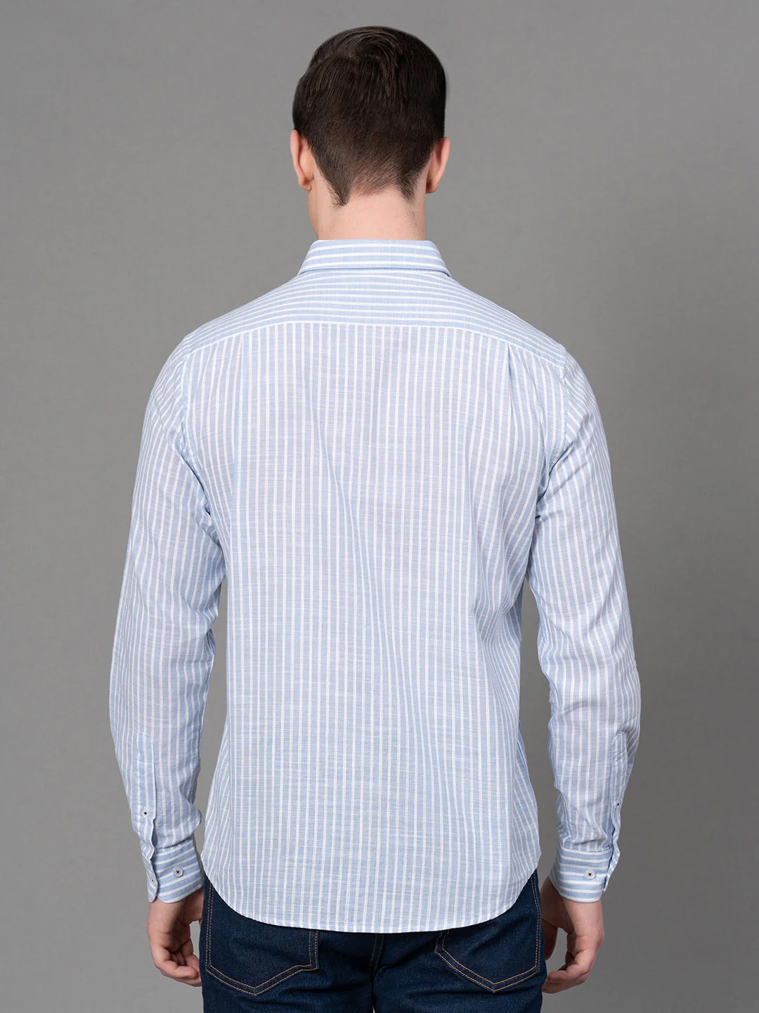 Casual Striped Shirt For Men - Image 3