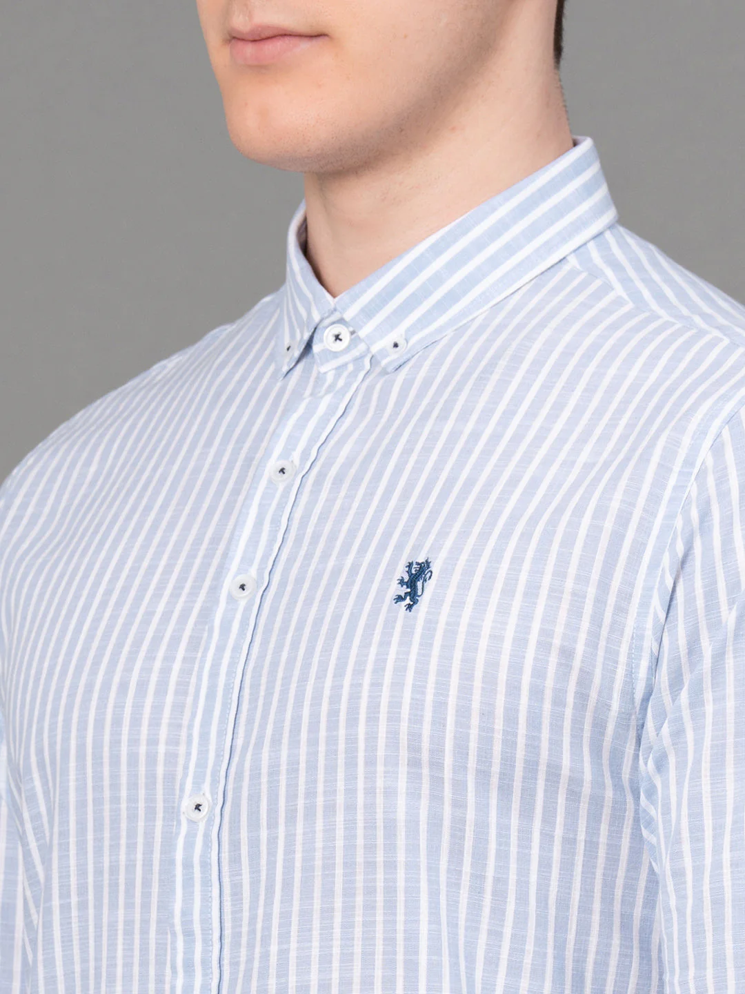 Casual Striped Shirt For Men - Image 4