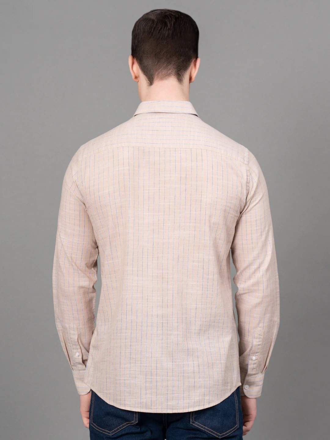Casual Striped Shirt For Men - Image 3