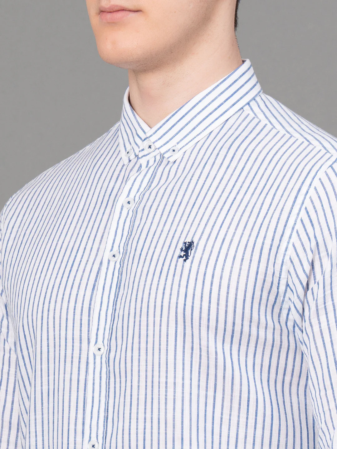 Casual Striped Shirt For Men - Image 4