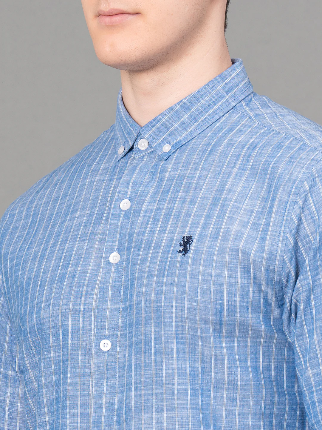 Casual Striped Shirt For Men - Image 4