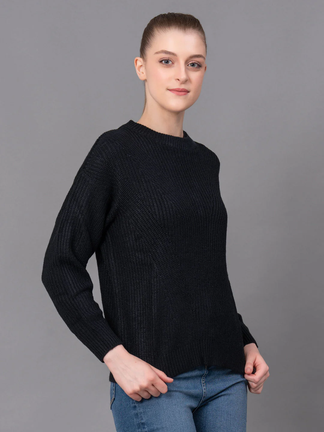 Casual Drop Sleeve Sweater for Women - Image 2