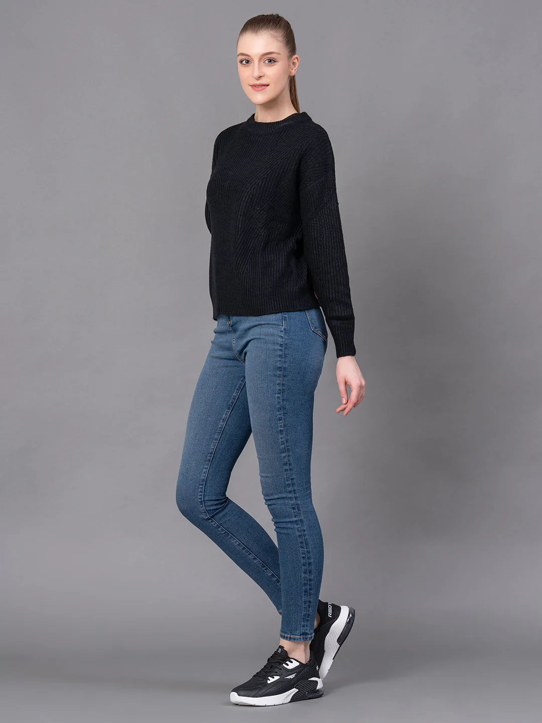 Casual Drop Sleeve Sweater for Women - Image 5