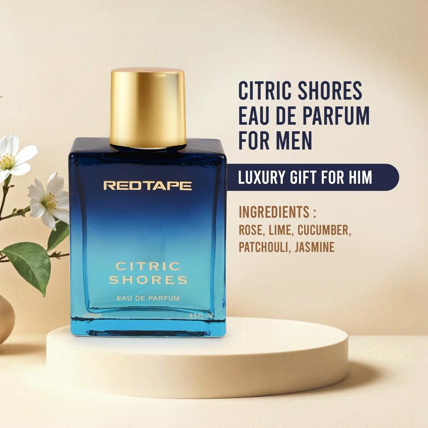 Citric Shores Eau De Parfum for Men 100ml - Image 2