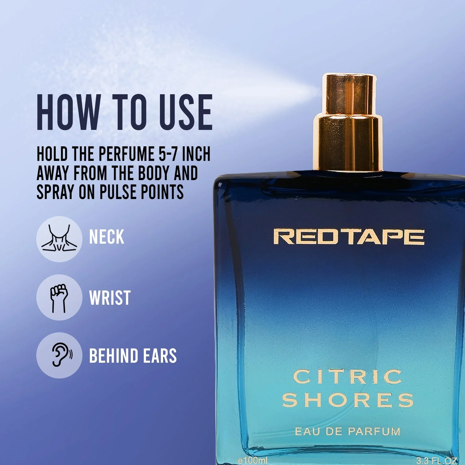 Citric Shores Eau De Parfum for Men 100ml - Image 3
