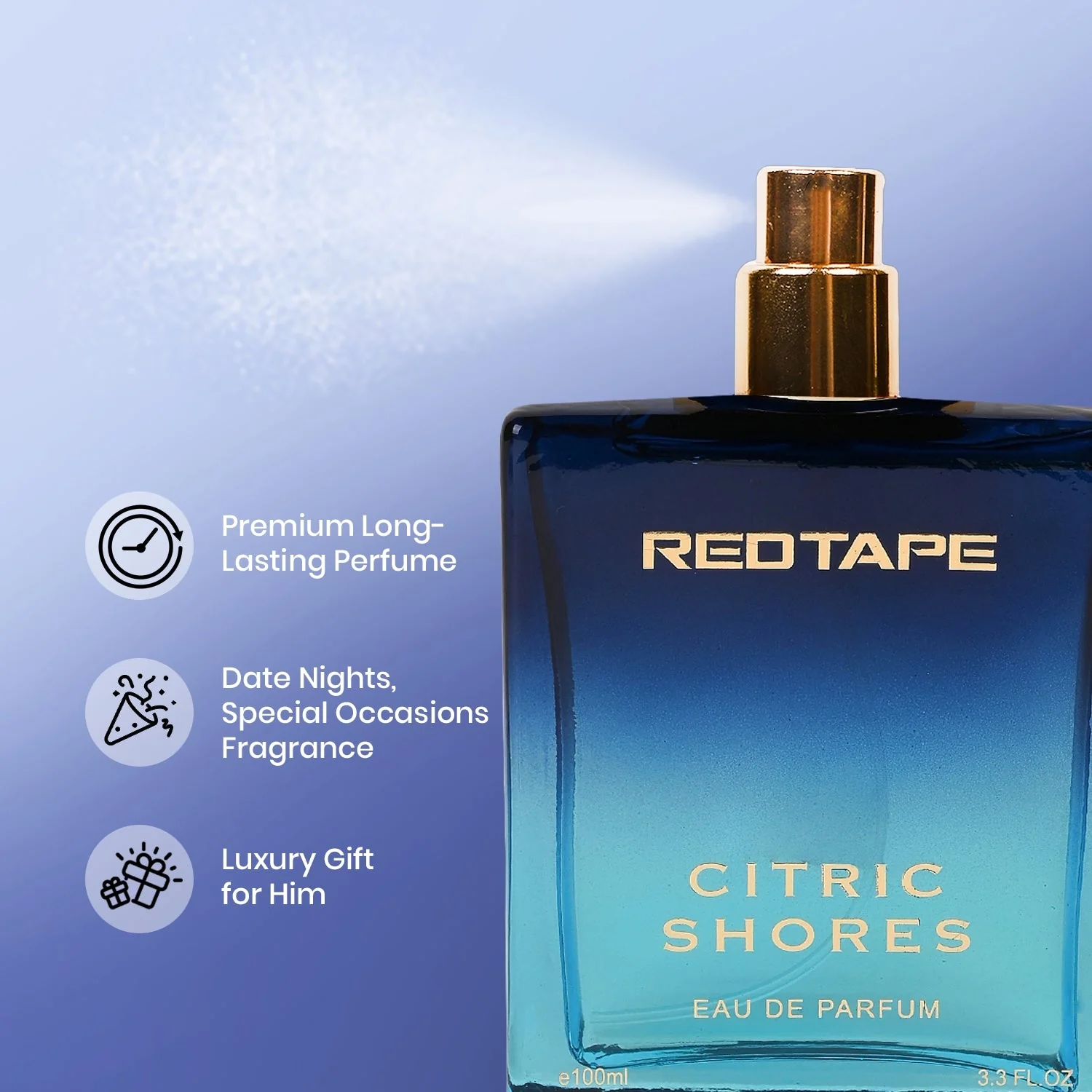 Citric Shores Eau De Parfum for Men 100ml - Image 5