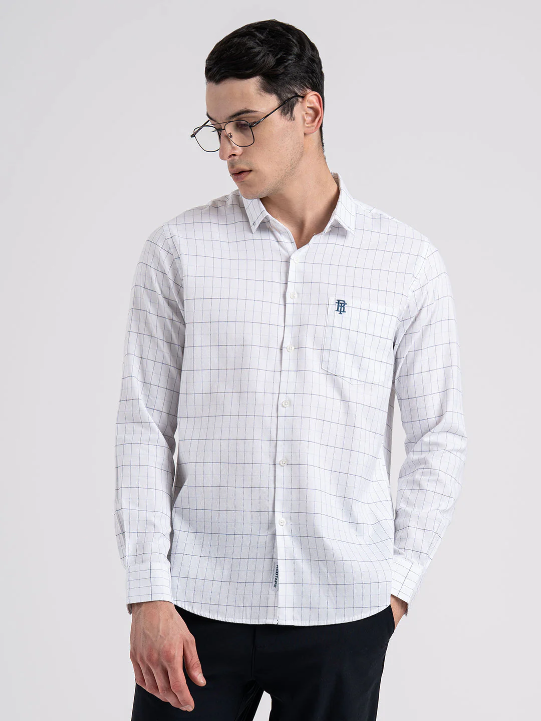 Classic Check Shirt for Men - Image 3