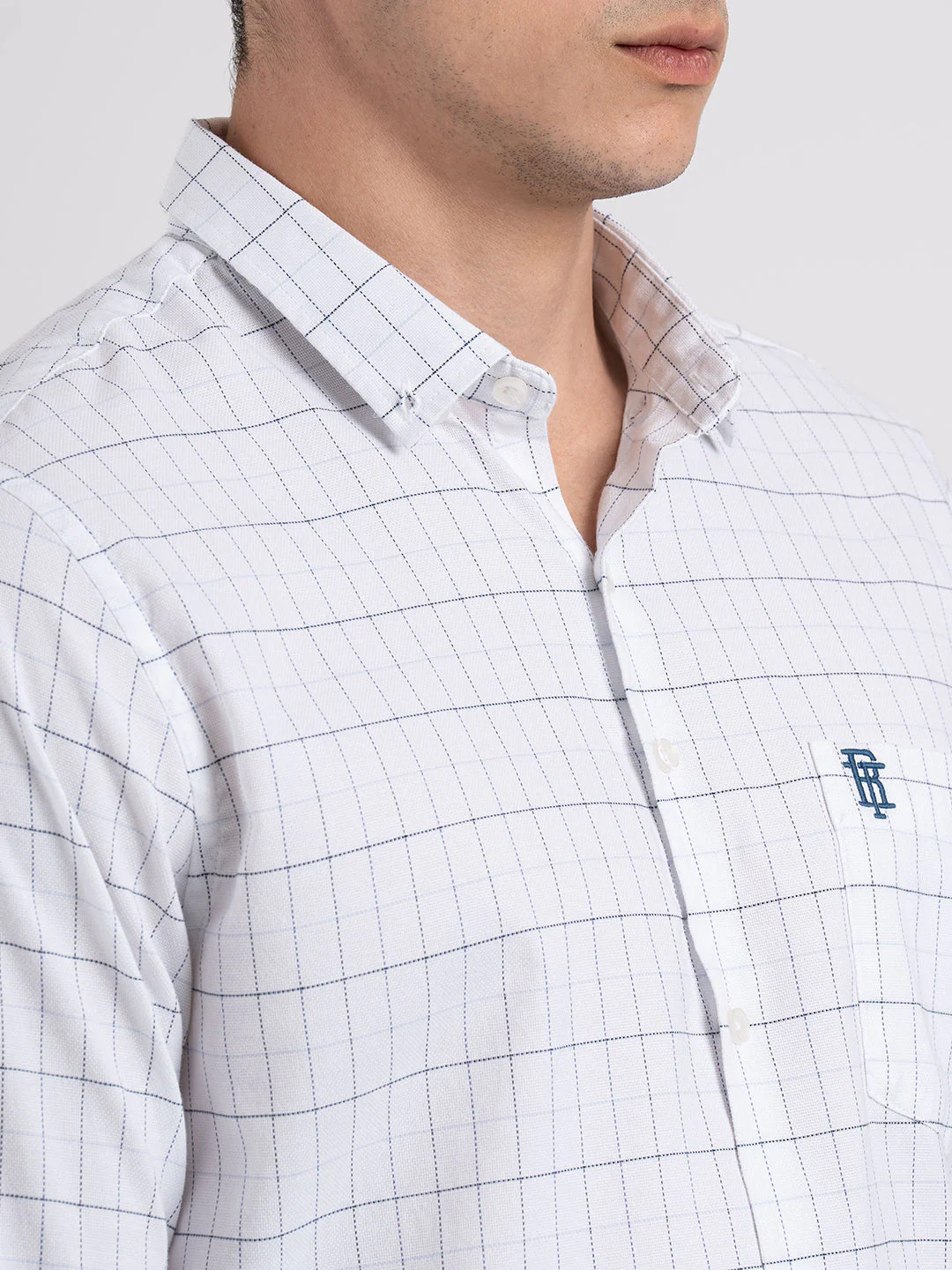 Classic Check Shirt for Men - Image 4