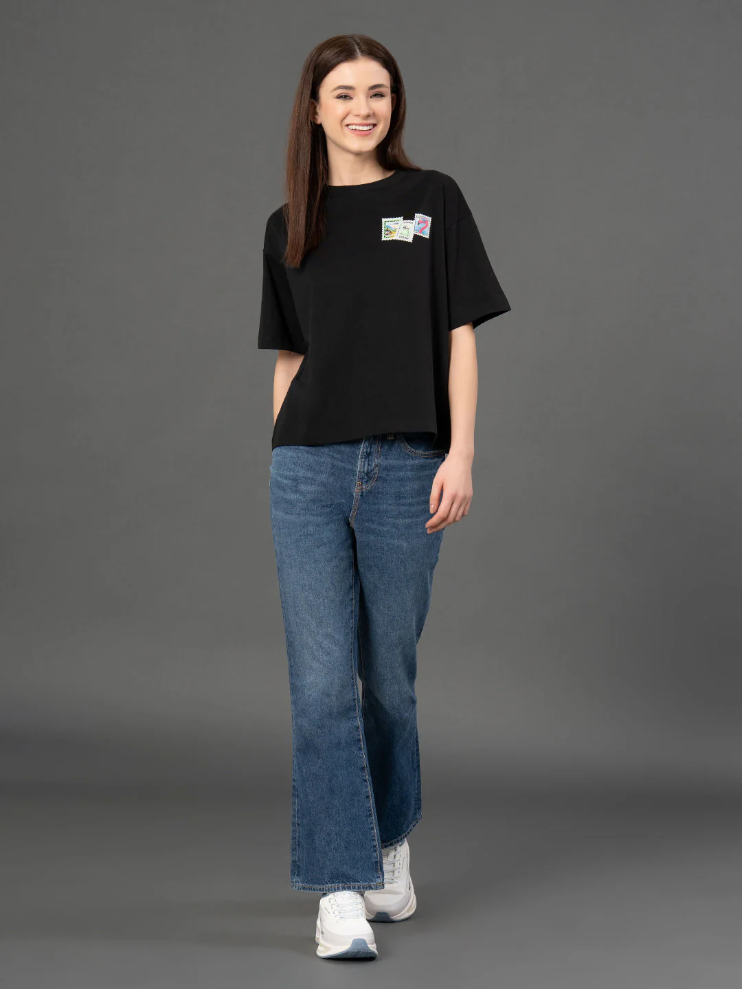 Classic Round Neck Graphic T-Shirt - Image 7