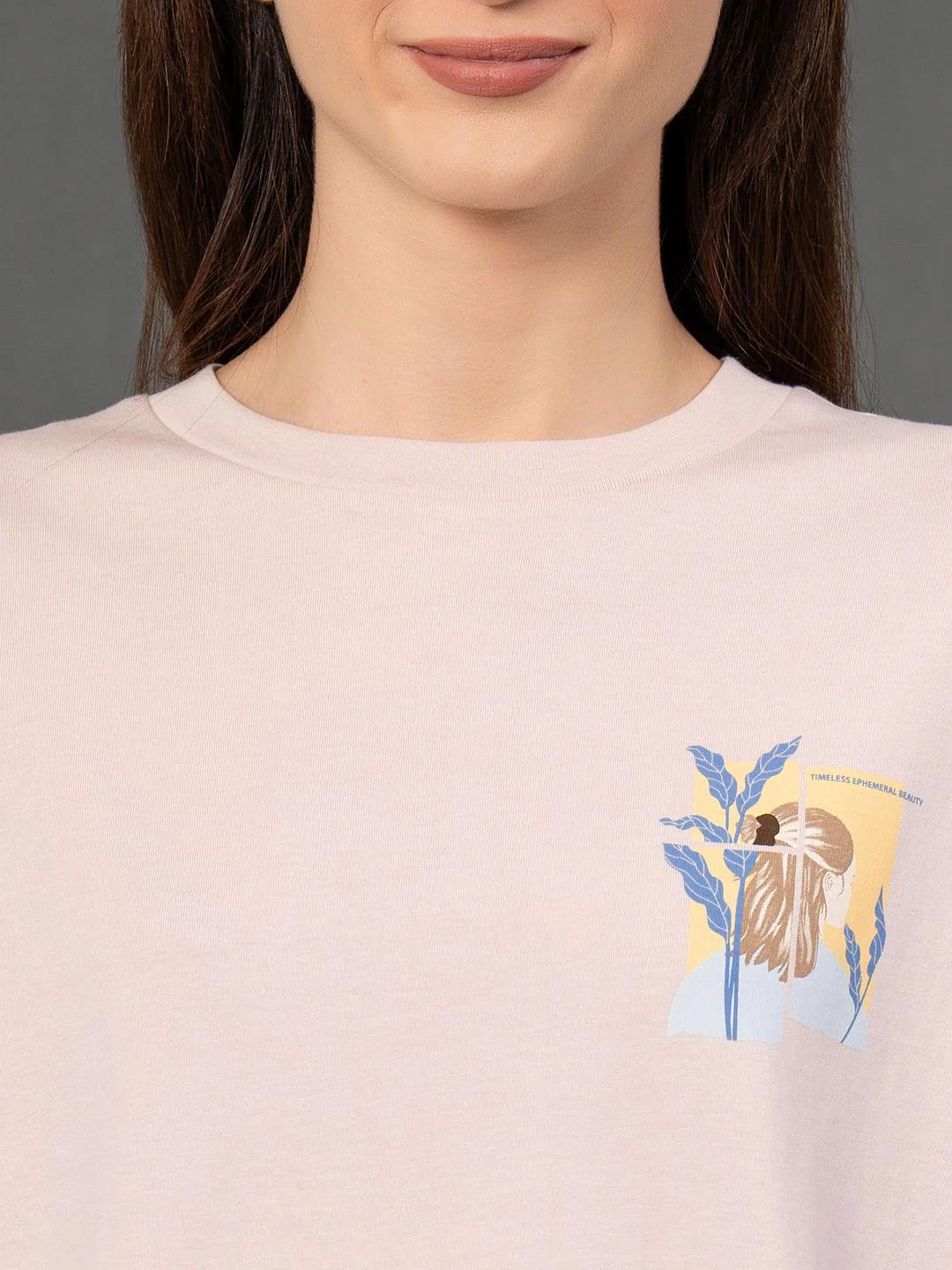 Classic Round Neck Graphic T-Shirt - Image 4