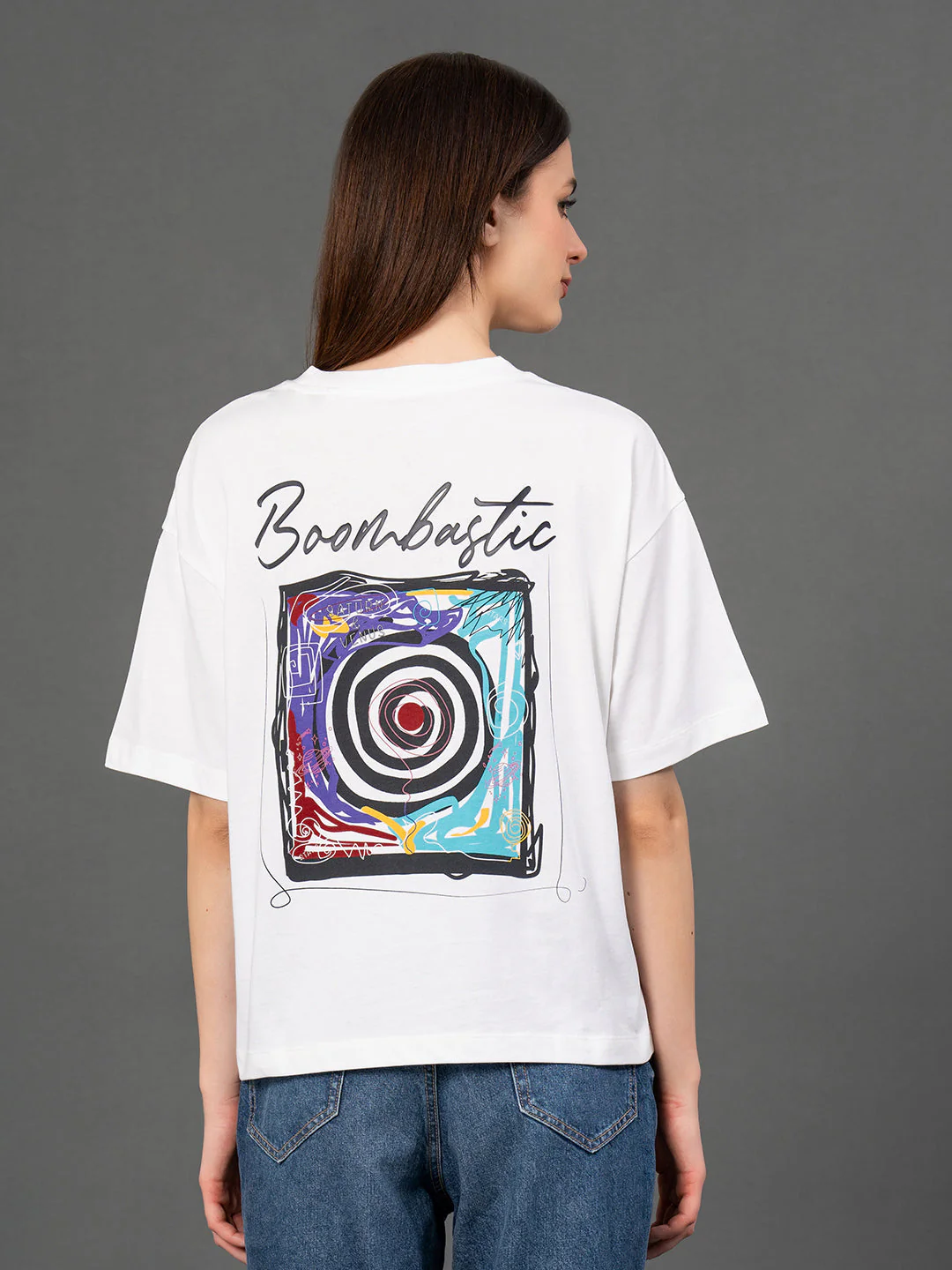 Classic Round Neck Graphic T-Shirt - Image 3