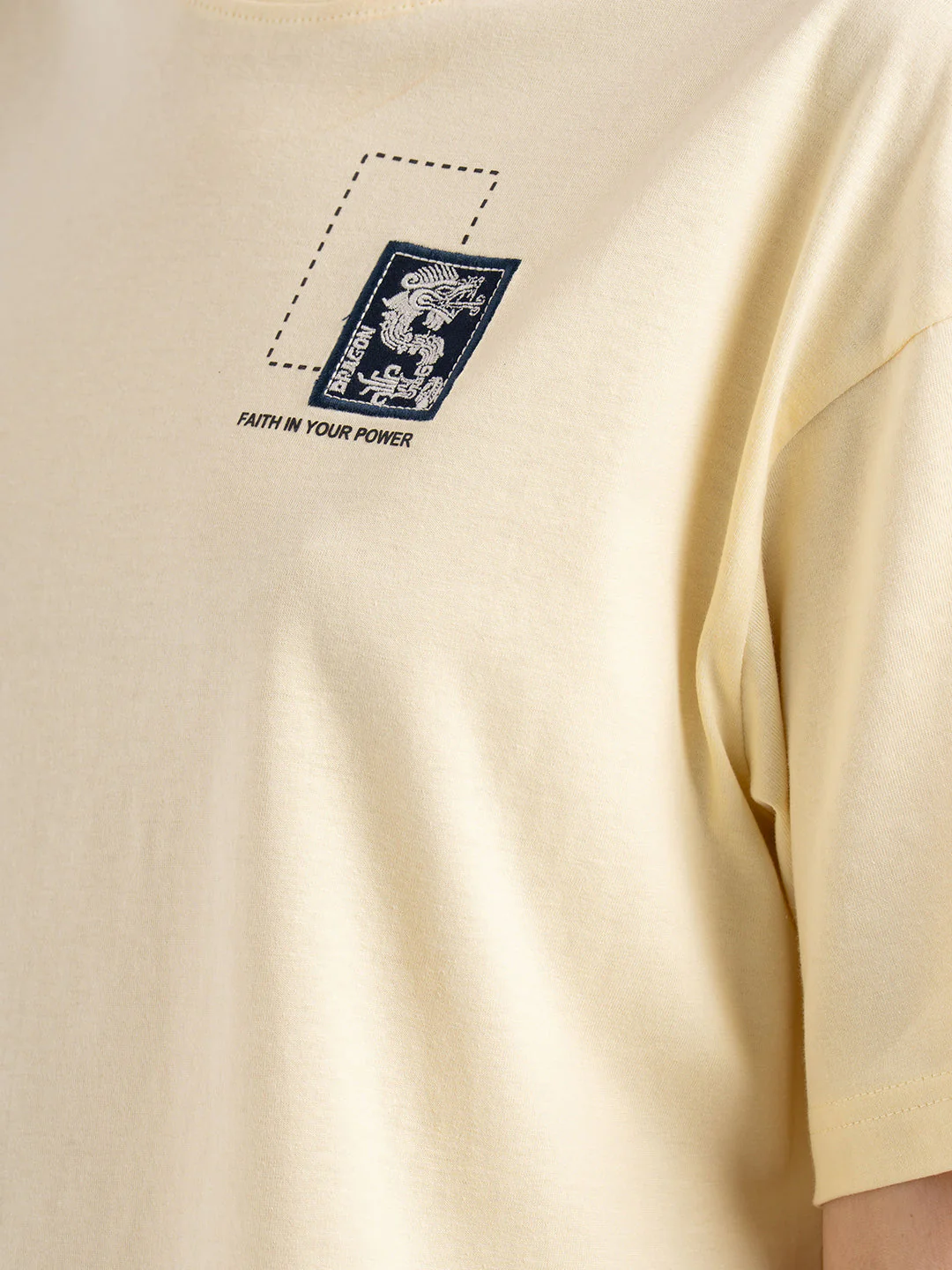 Classic Round Neck Graphic T-Shirt - Image 4