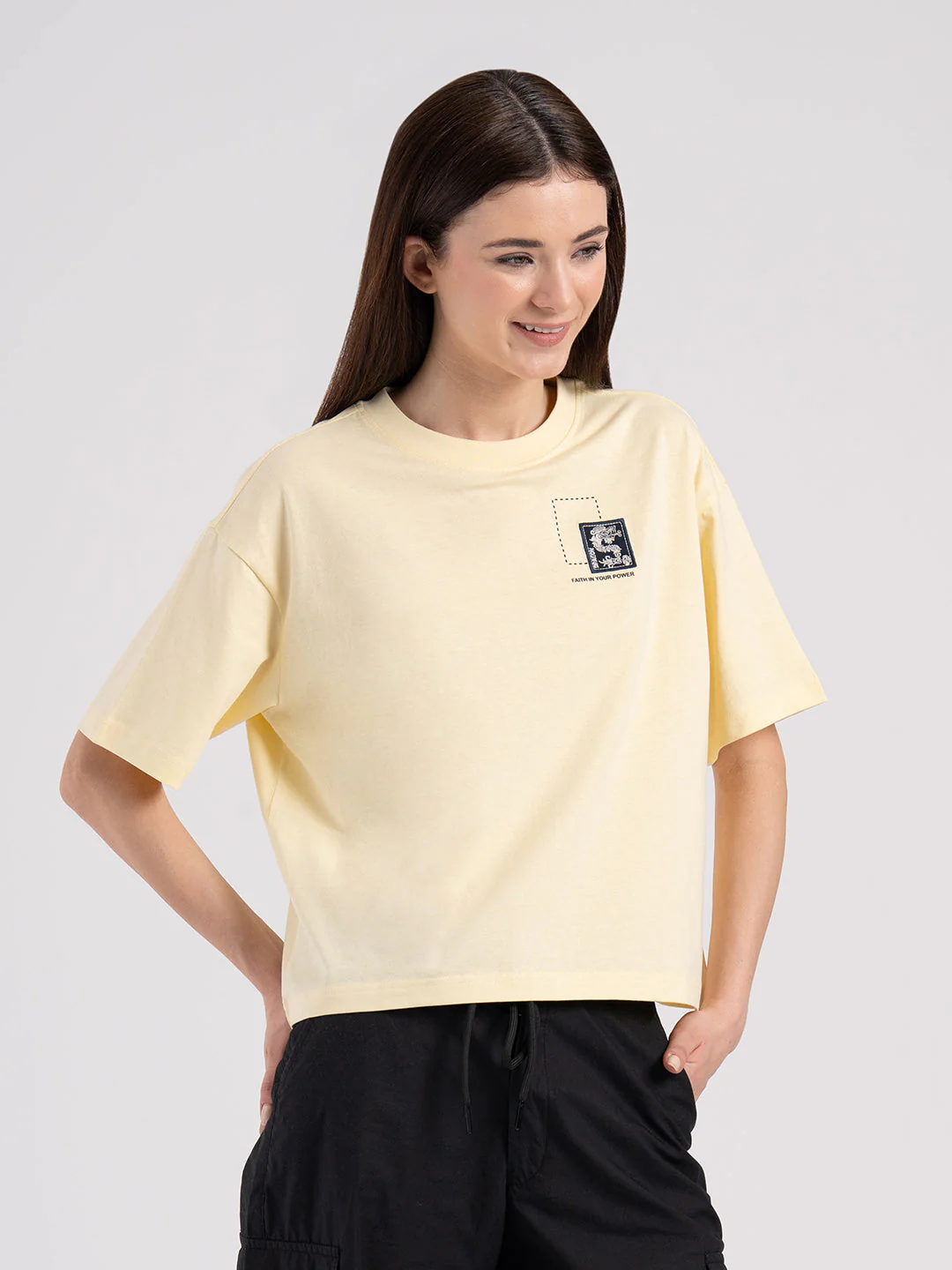 Classic Round Neck Graphic T-Shirt - Image 6
