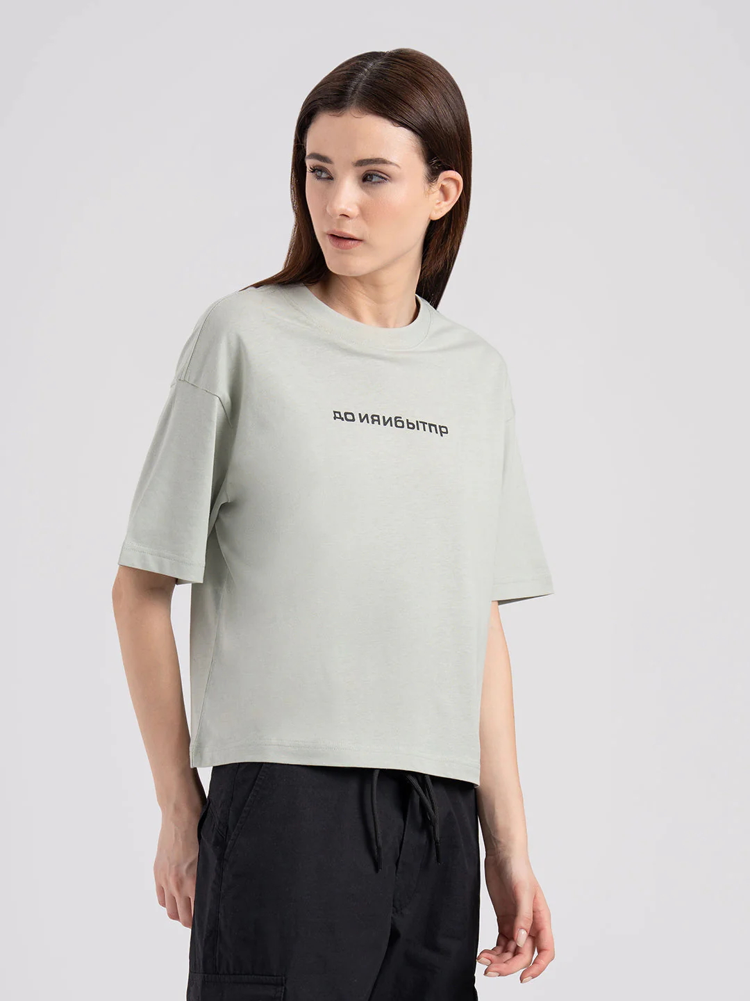 Classic Round Neck Graphic T-Shirt - Image 4