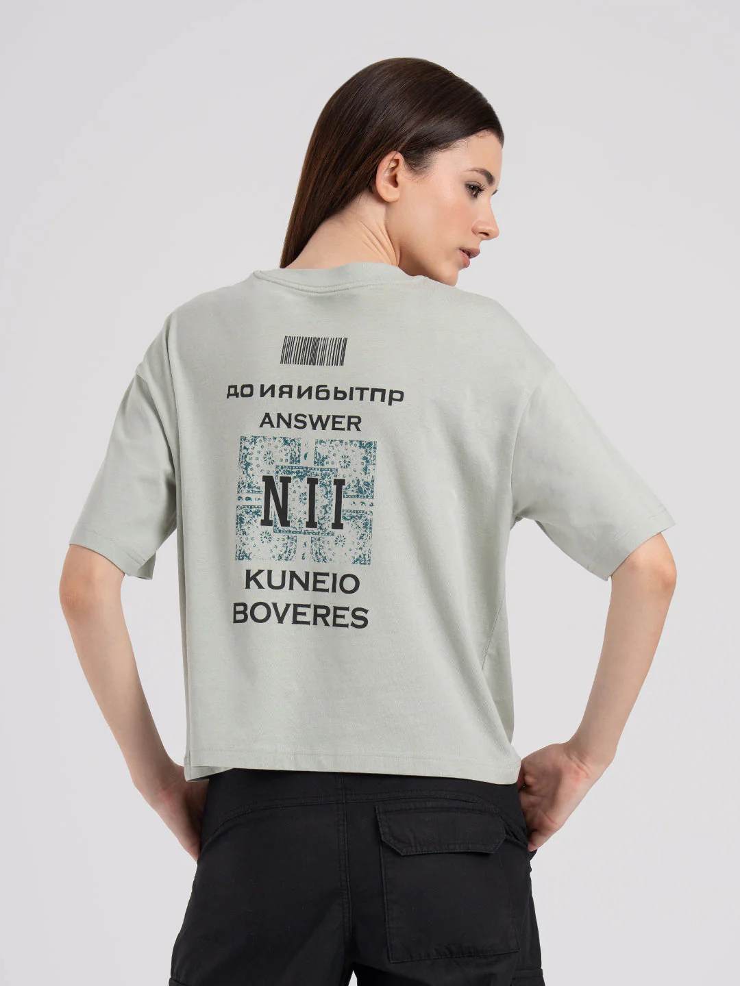 Classic Round Neck Graphic T-Shirt - Image 7