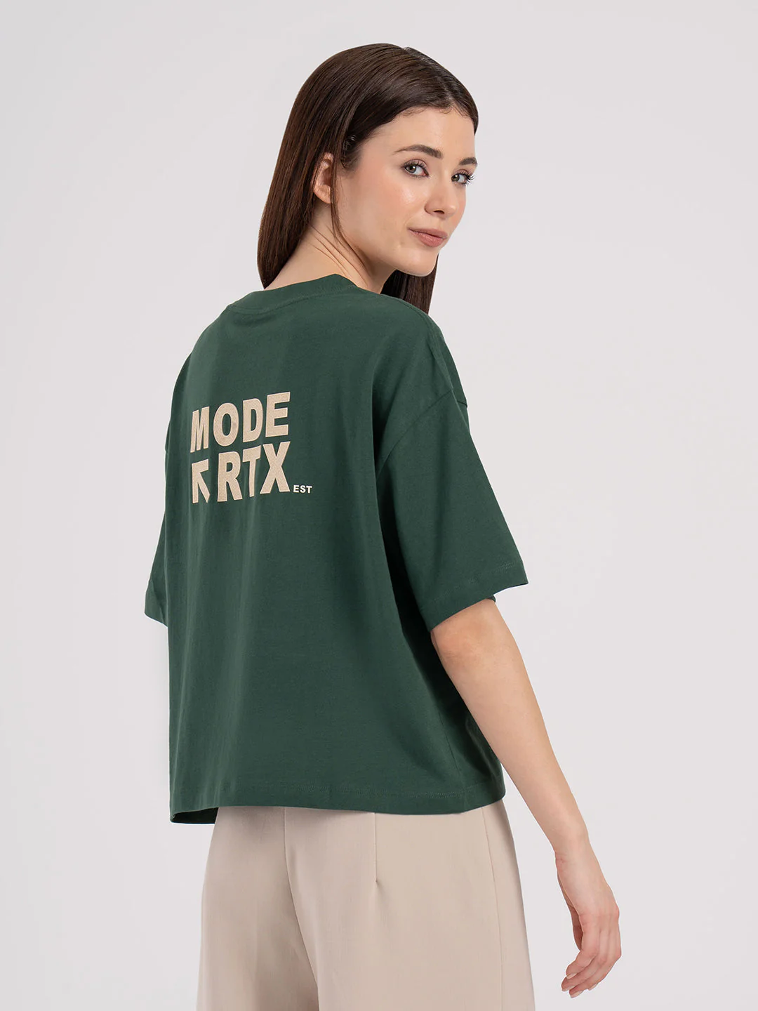 Classic Round Neck Graphic T-Shirt - Image 3