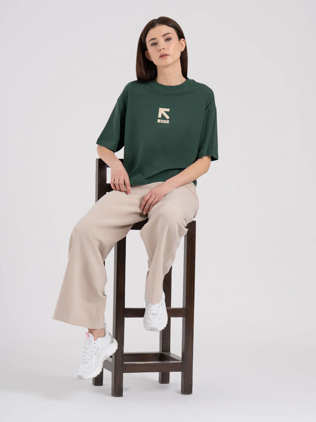 Classic Round Neck Graphic T-Shirt - Image 5