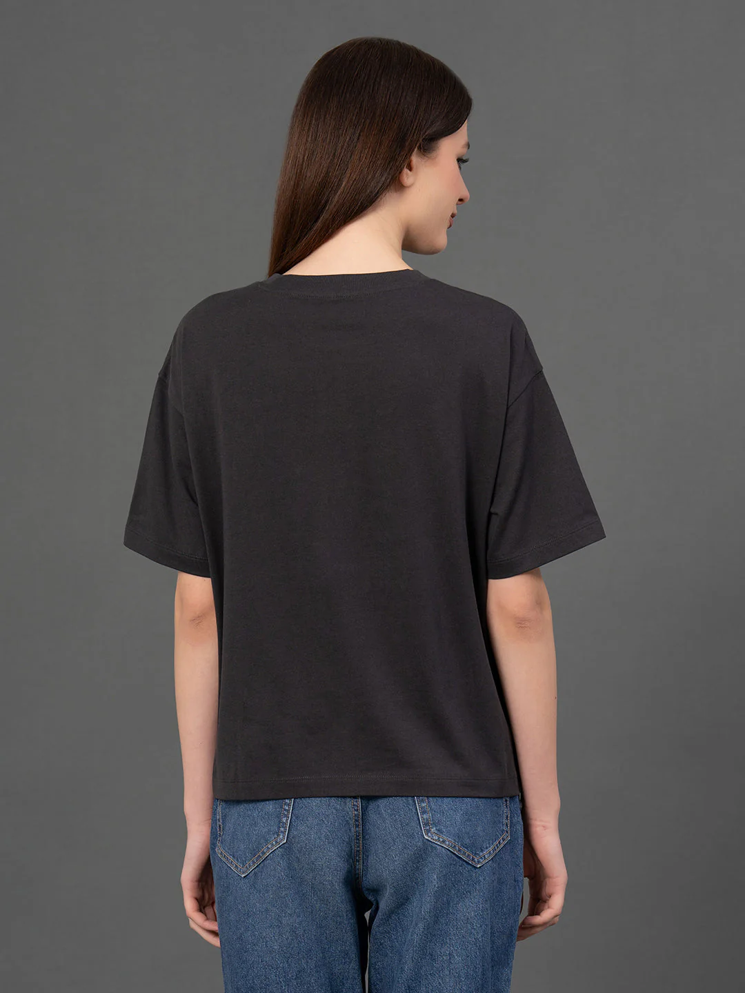 Classic Round Neck Graphic T-Shirt - Image 3