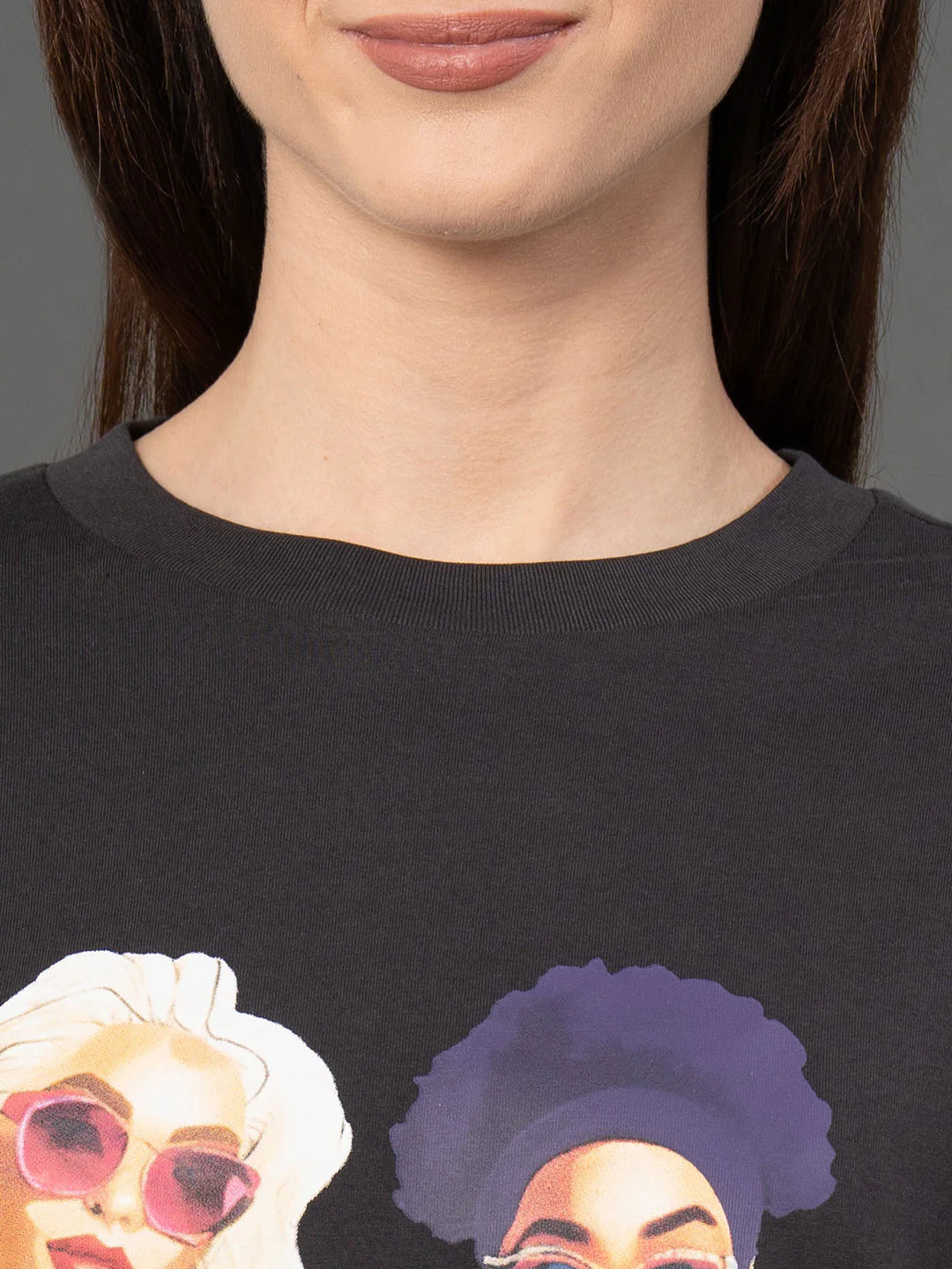 Classic Round Neck Graphic T-Shirt - Image 4