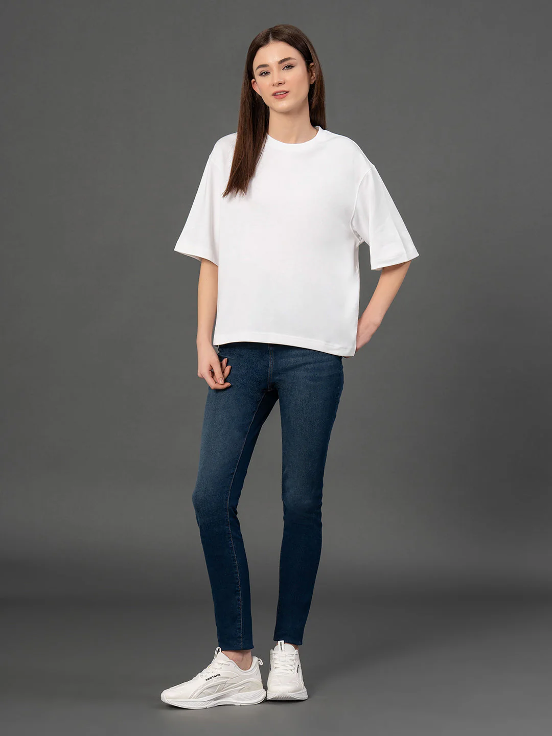 Classic Round Neck Oversized T-Shirt - Image 5