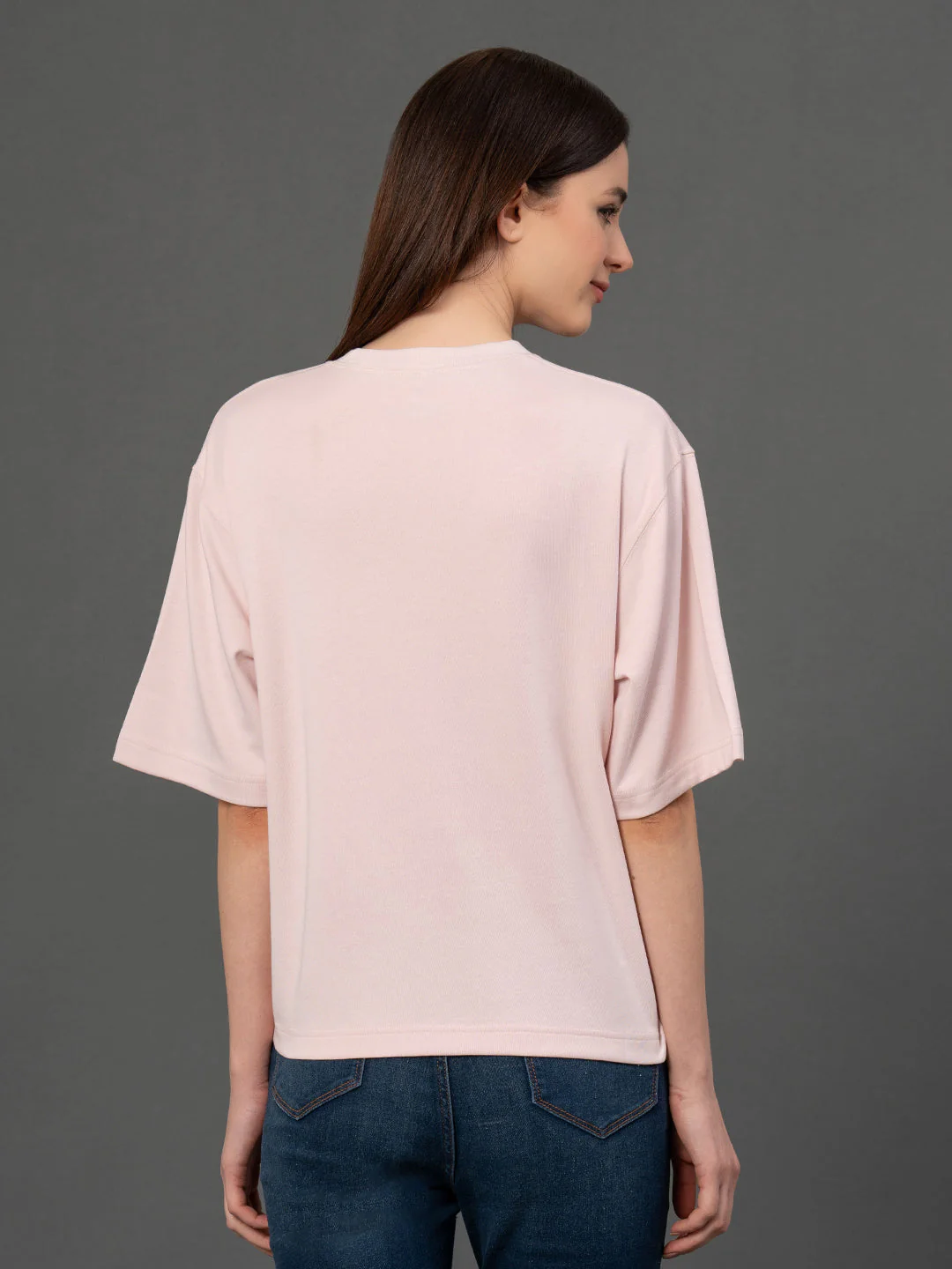 Classic Round Neck Oversized T-Shirt - Image 3