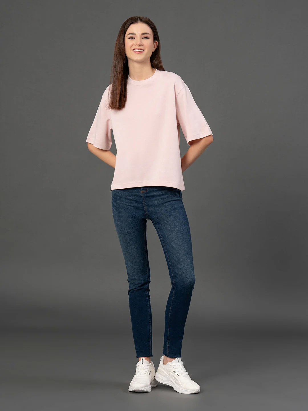 Classic Round Neck Oversized T-Shirt - Image 5