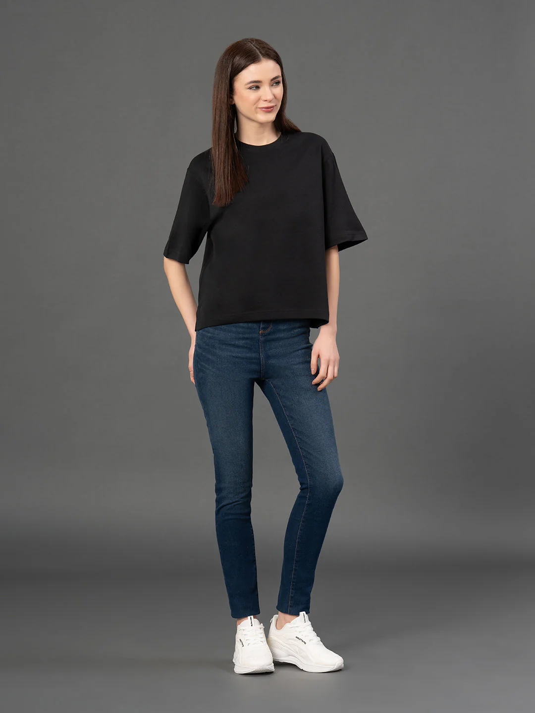 Classic Round Neck Oversized T-Shirt - Image 5