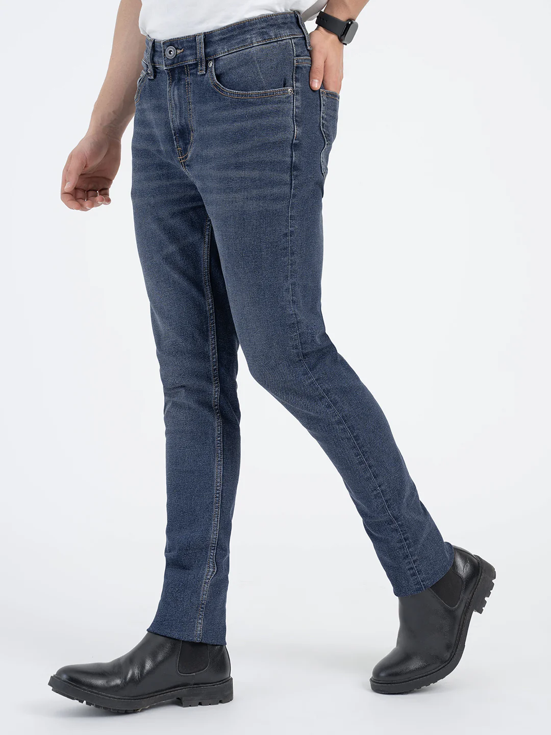 Classic Regular Fit Jeans for Men - Image 3