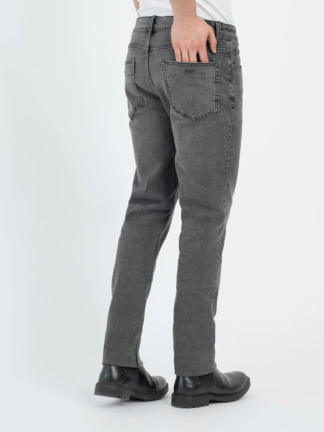 Classic Regular Fit Jeans for Men - Image 4
