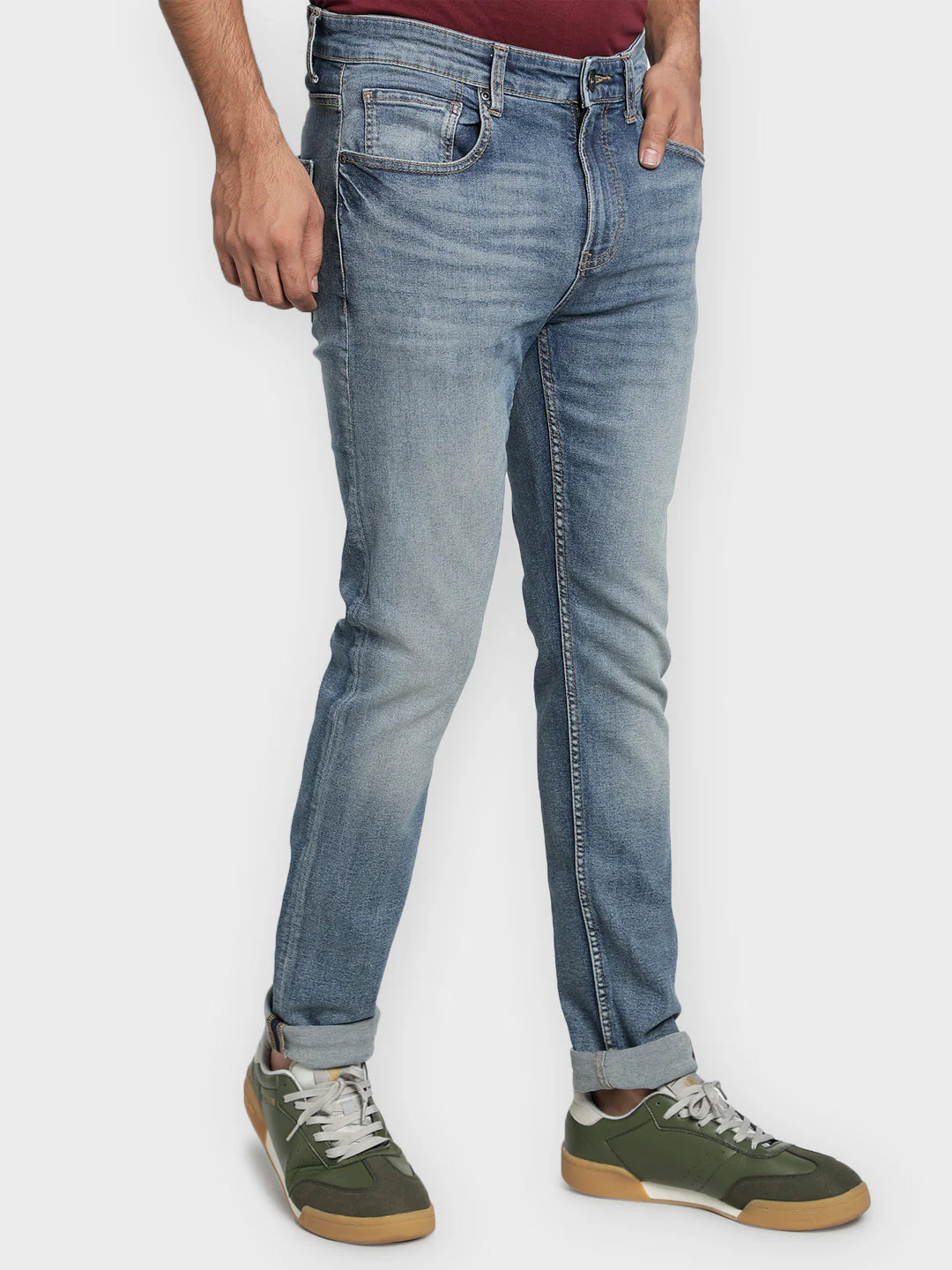 Classic Skinny Jeans for Men - Image 2