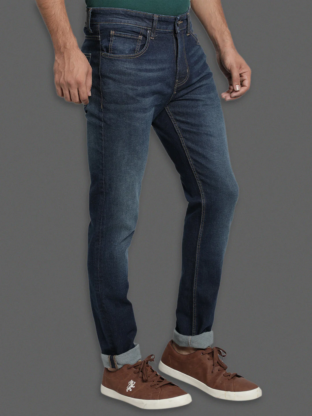 Classic Skinny Jeans for Men - Image 2