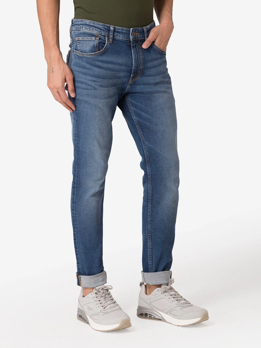 Classic Skinny Jeans for Men - Image 2