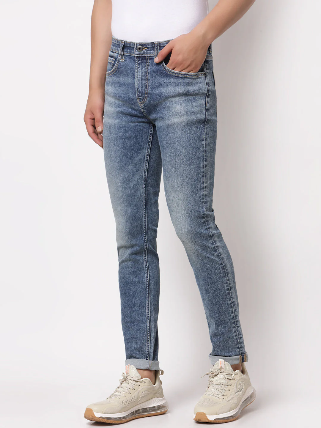 Classic Skinny Jeans for Men - Image 2