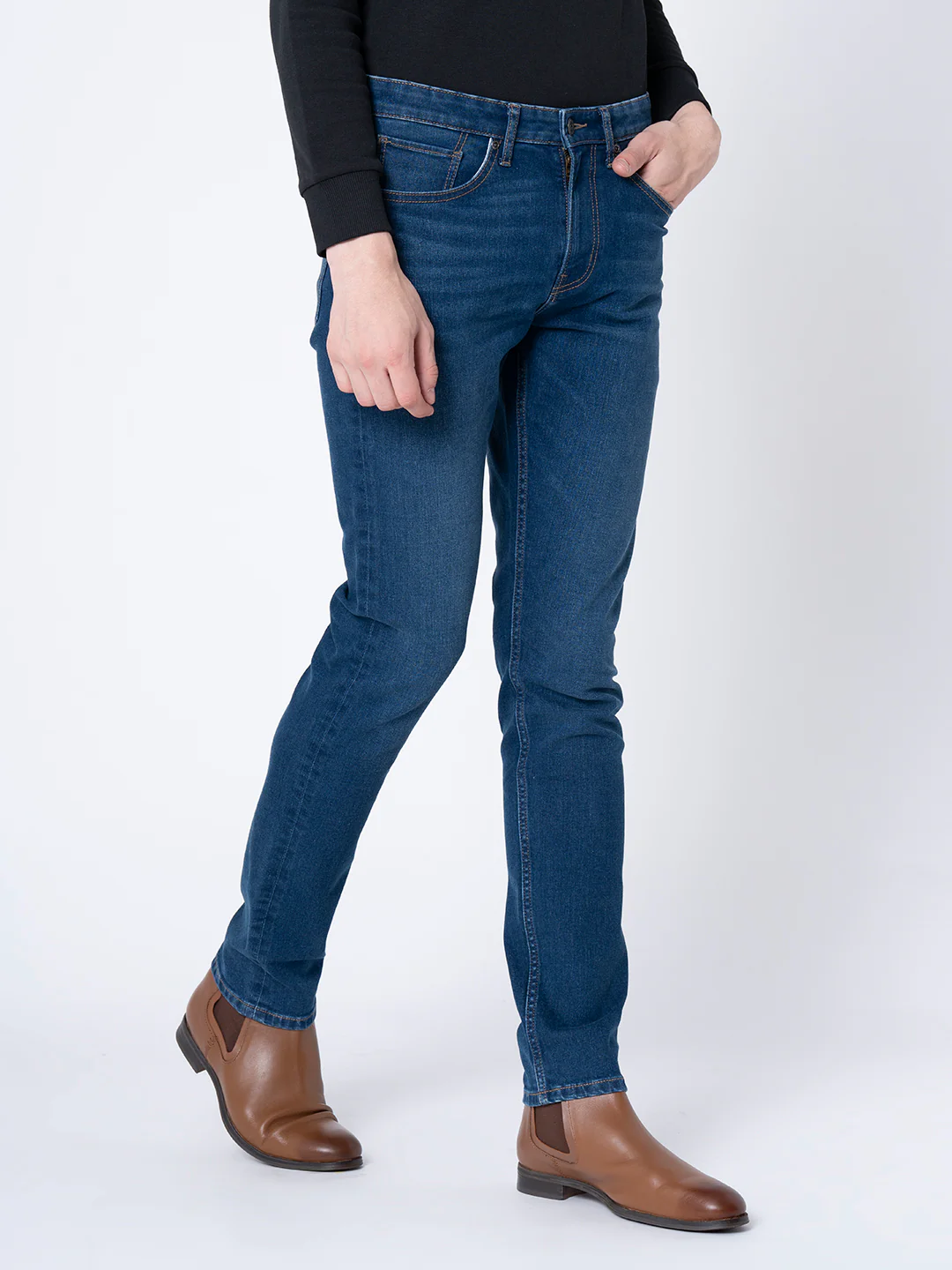 Classic Skinny Jeans for Men - Image 2