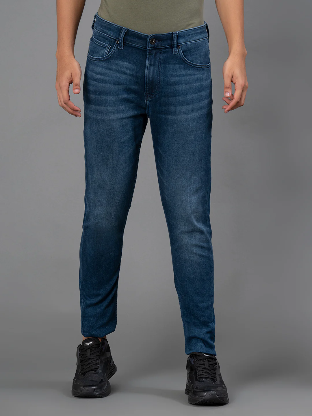 Classic Relaxed Fit Jeans for Men - Image 6