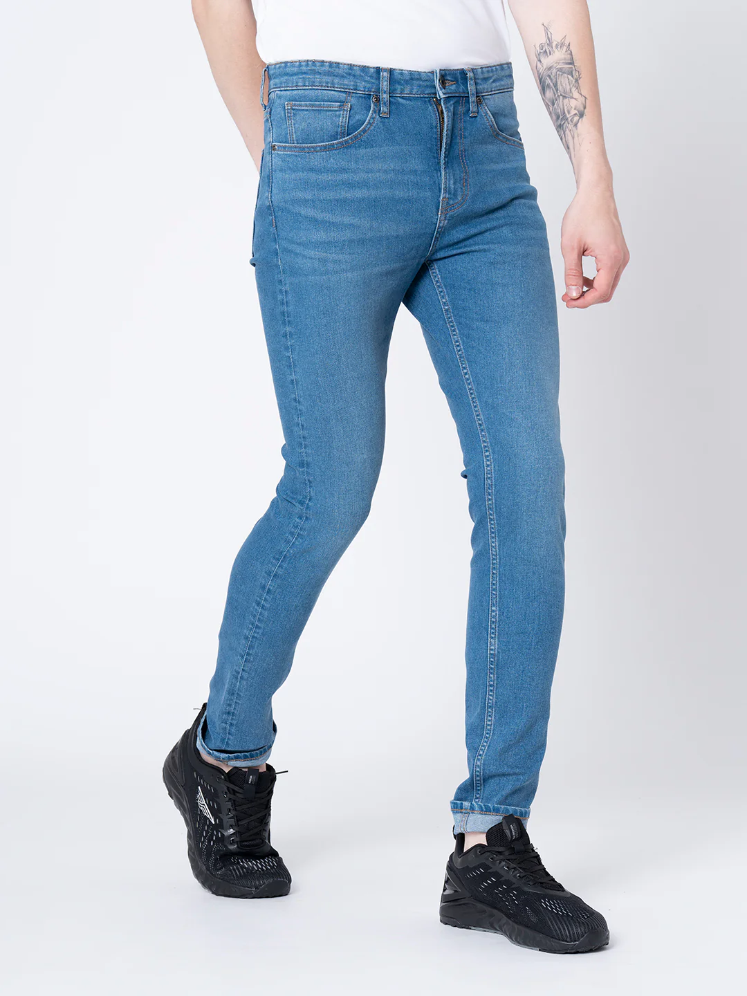 Classic Skinny Jeans for Men - Image 2
