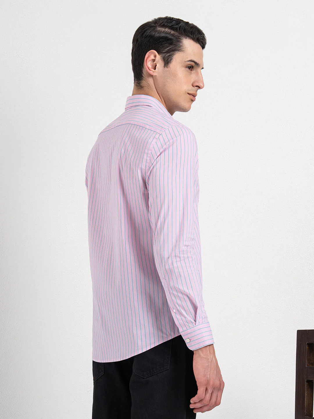 Classic Striped Shirt for Men - Image 4