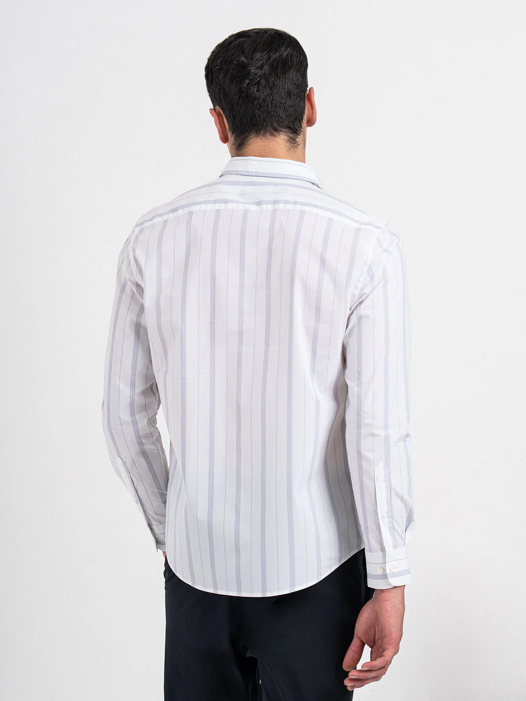 Classic Striped Shirt for Men - Image 4