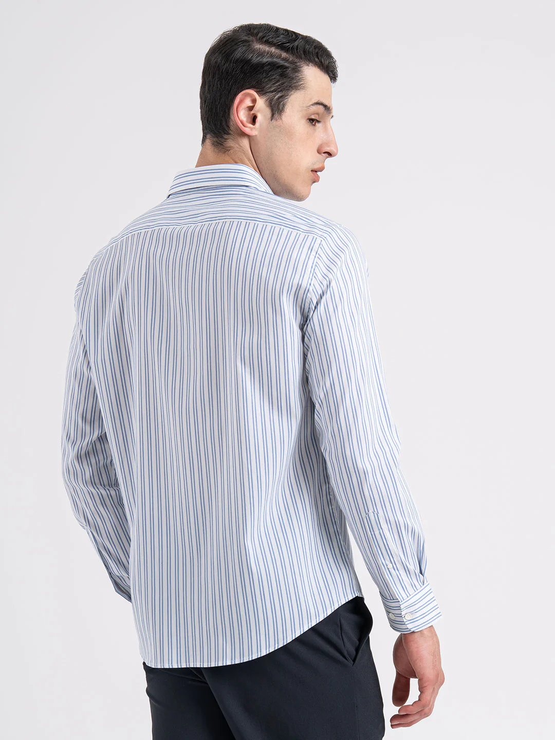 Classic Striped Shirt for Men - Image 4