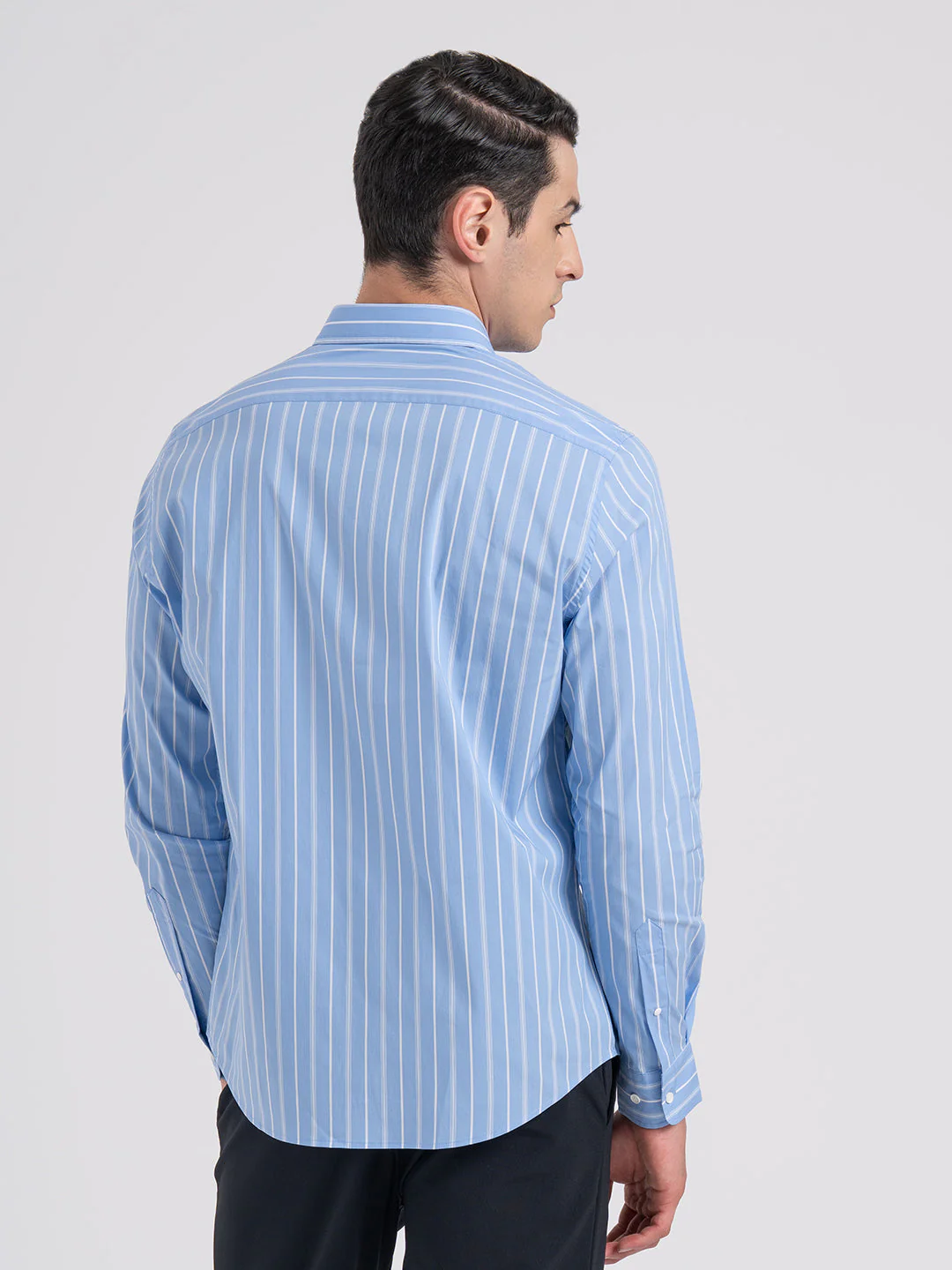 Classic Striped Shirt for Men - Image 4