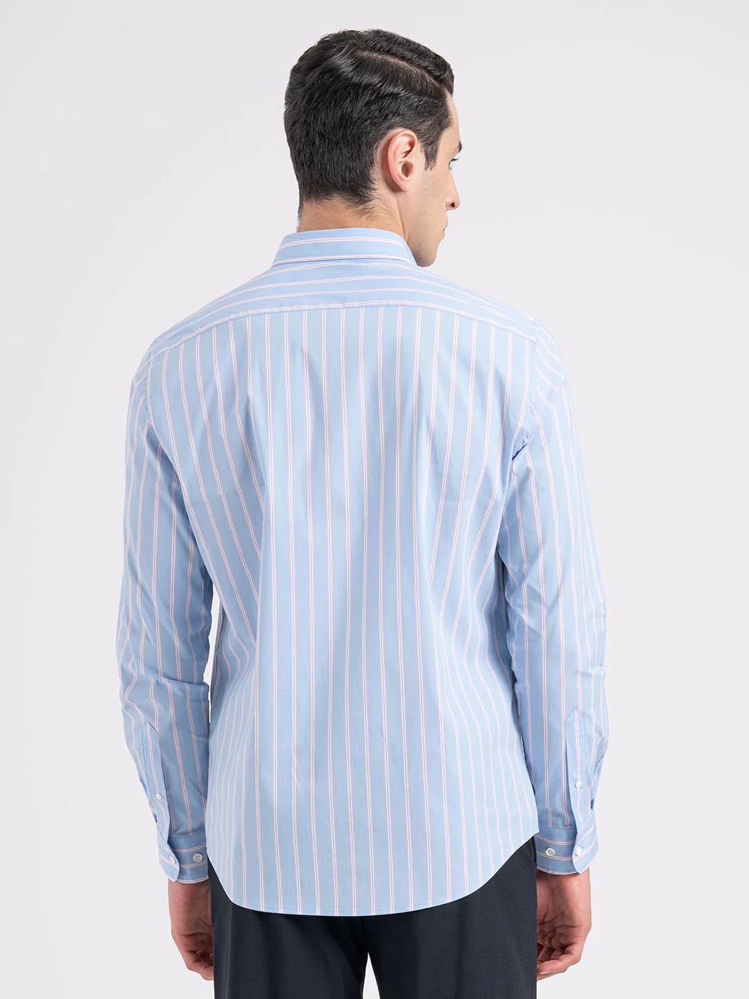 Classic Striped Shirt for Men - Image 4