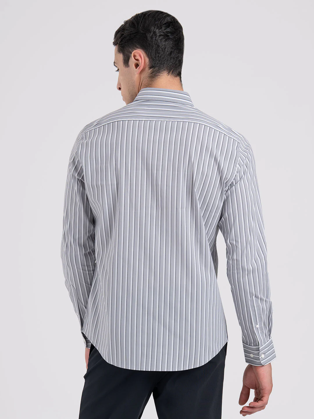 Classic Striped Shirt for Men - Image 4