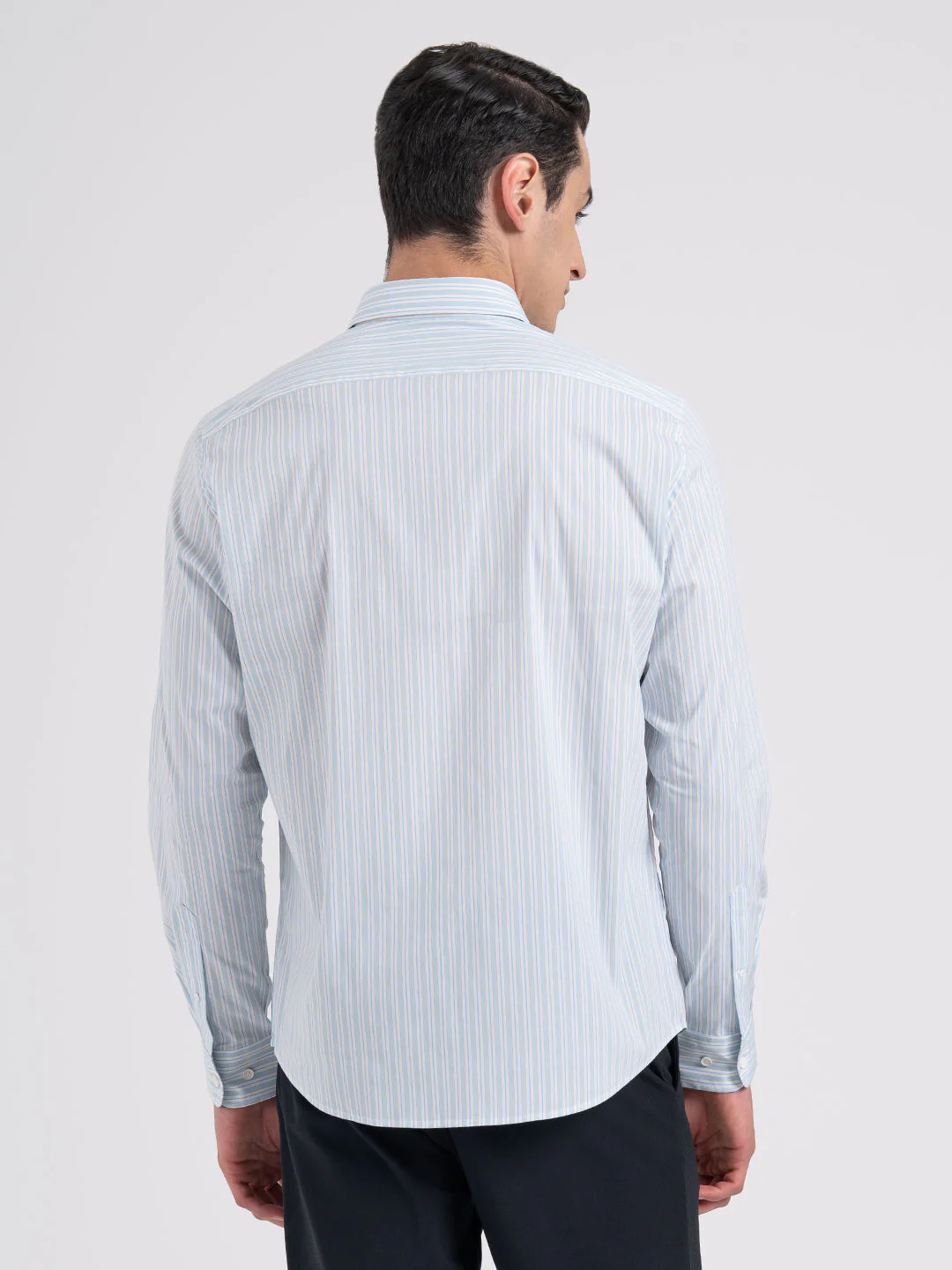 Classic Striped Shirt for Men - Image 4