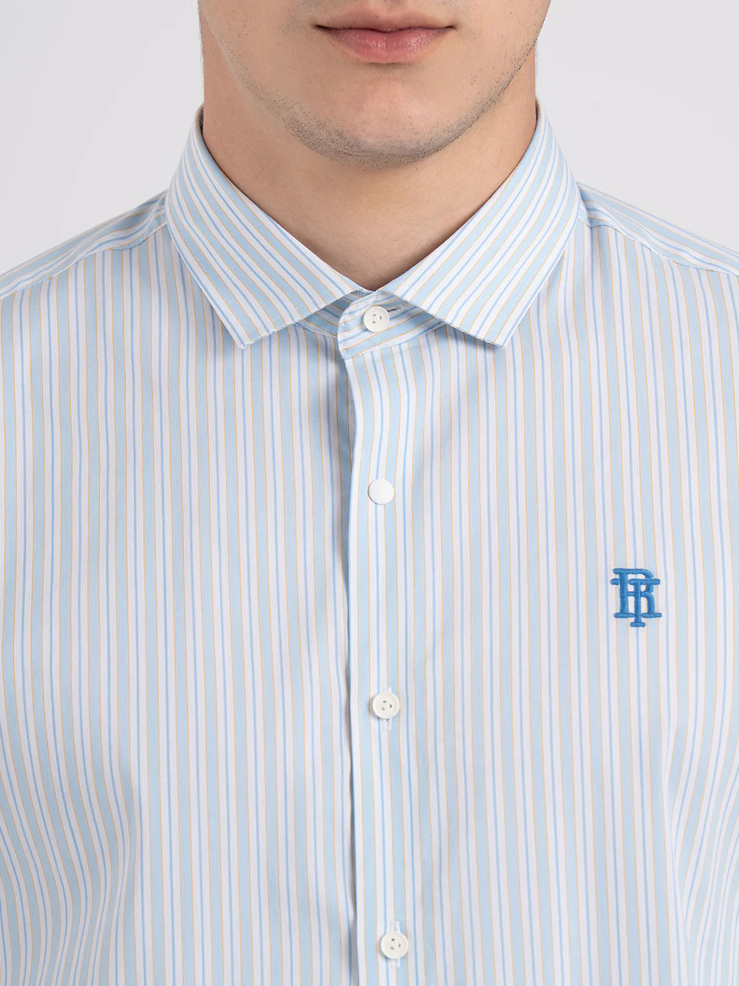 Classic Striped Shirt for Men - Image 5