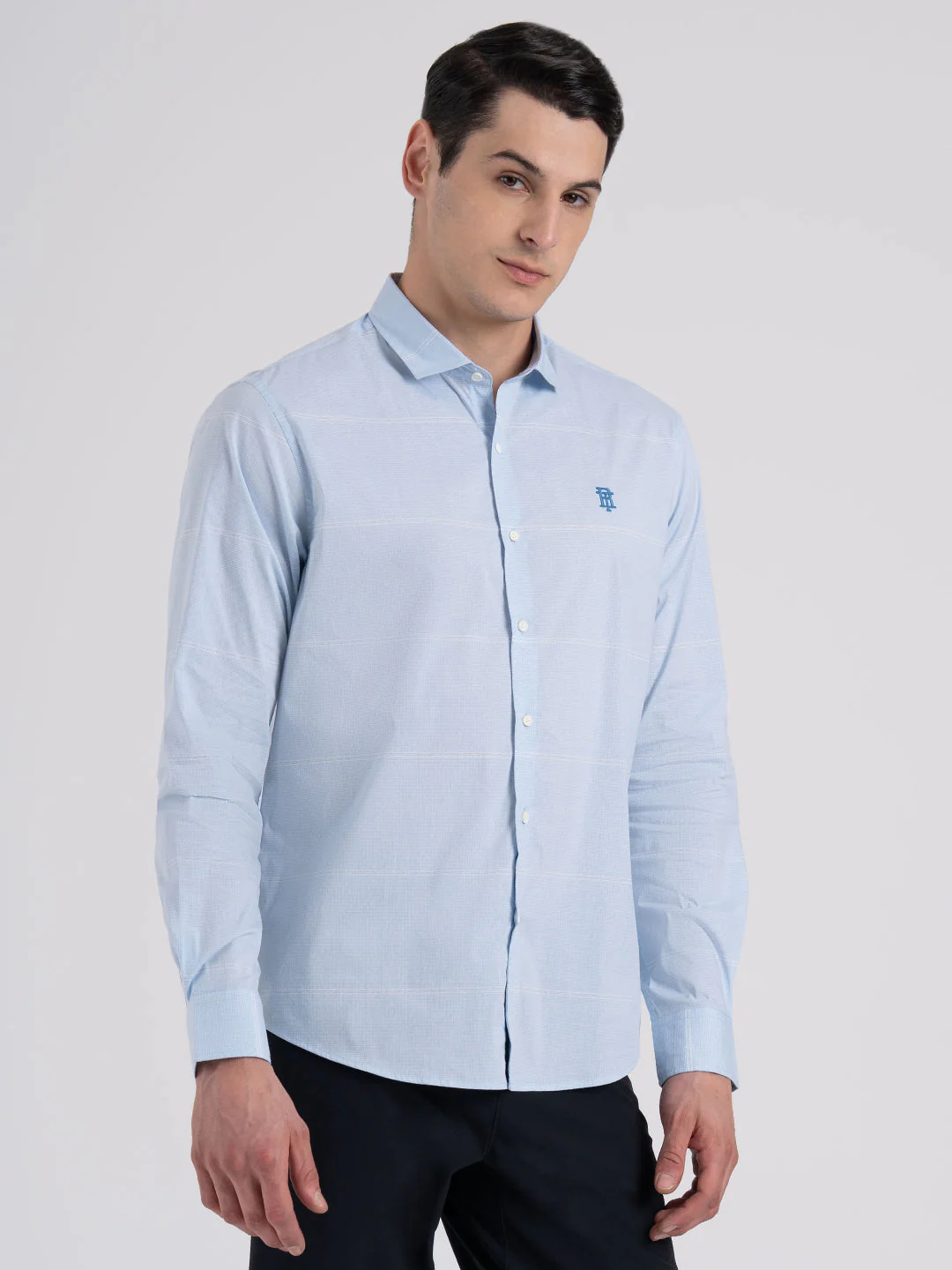 Classic Striped Shirt for Men - Image 3