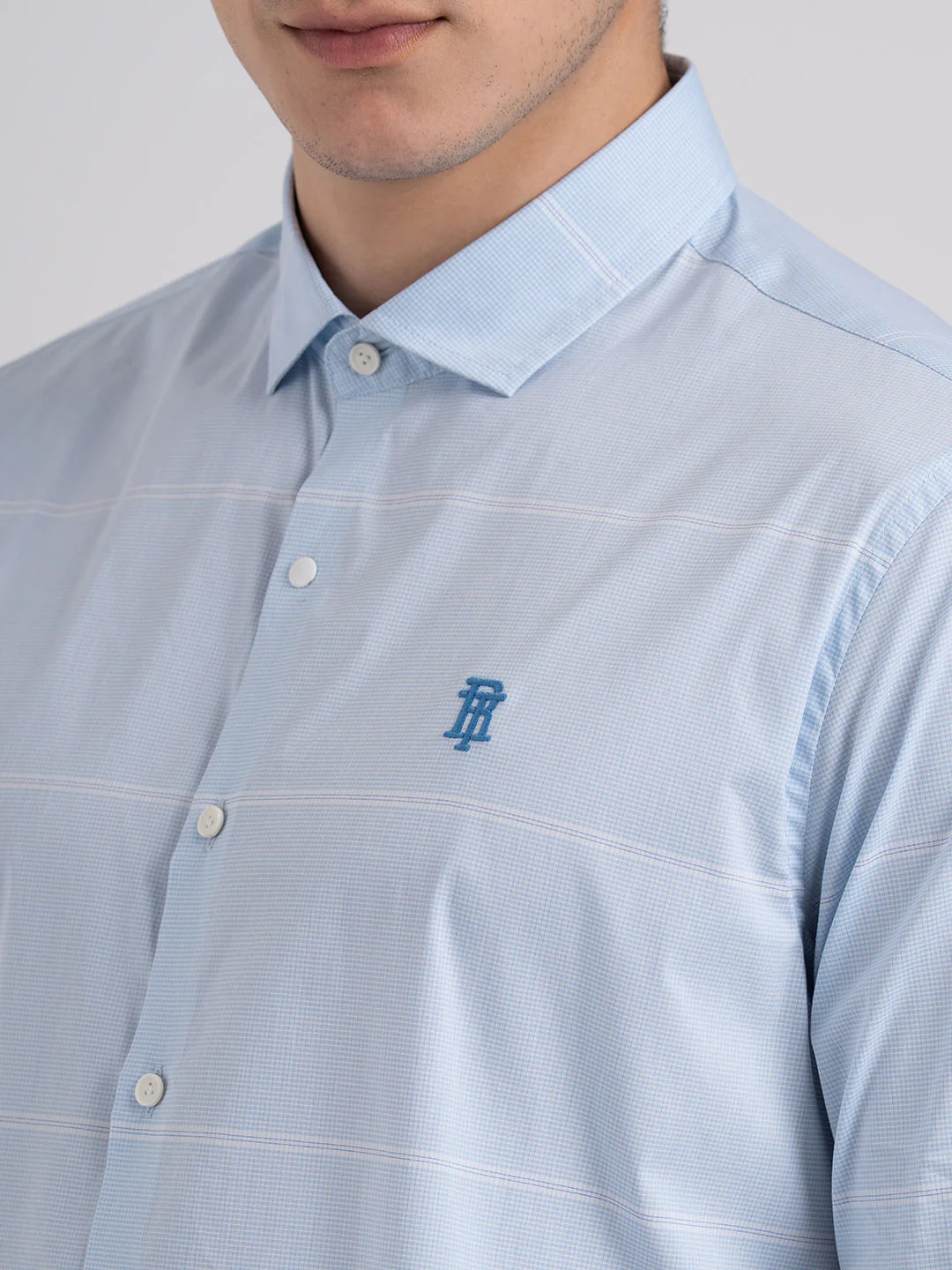 Classic Striped Shirt for Men - Image 5