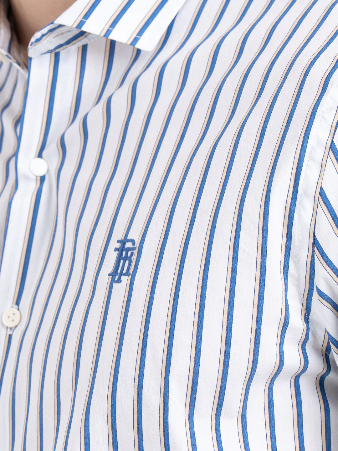 Classic Striped Shirt for Men - Image 5