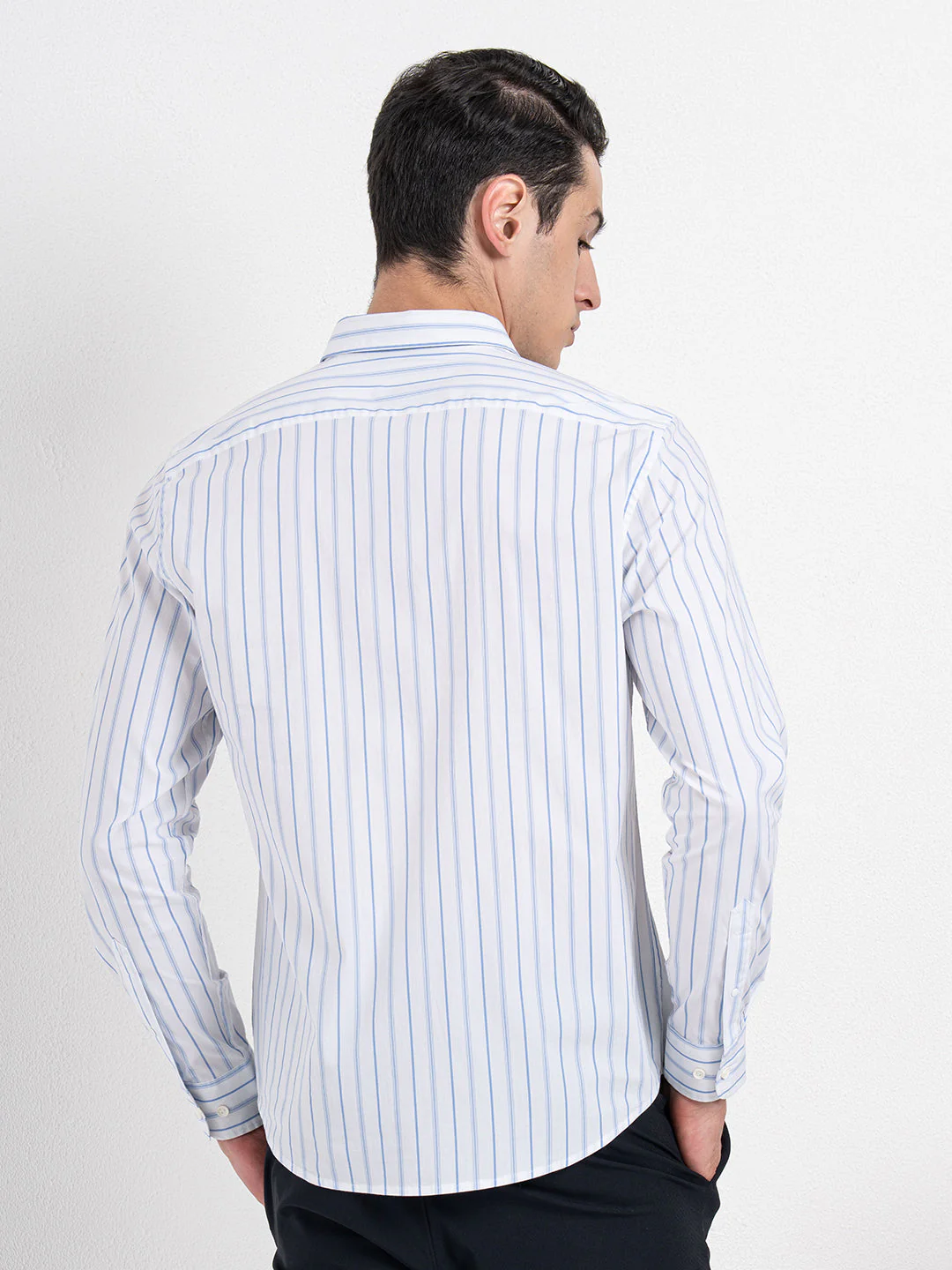 Classic Striped Shirt for Men - Image 4